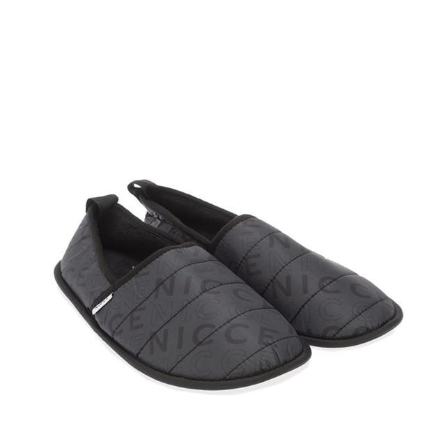 Charcoal - Nicce - Daniel Quilted Slippers