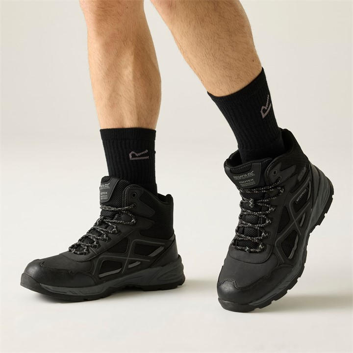 Regatta Men's Black Vendeavour Boot in Size 7, Sports Direct