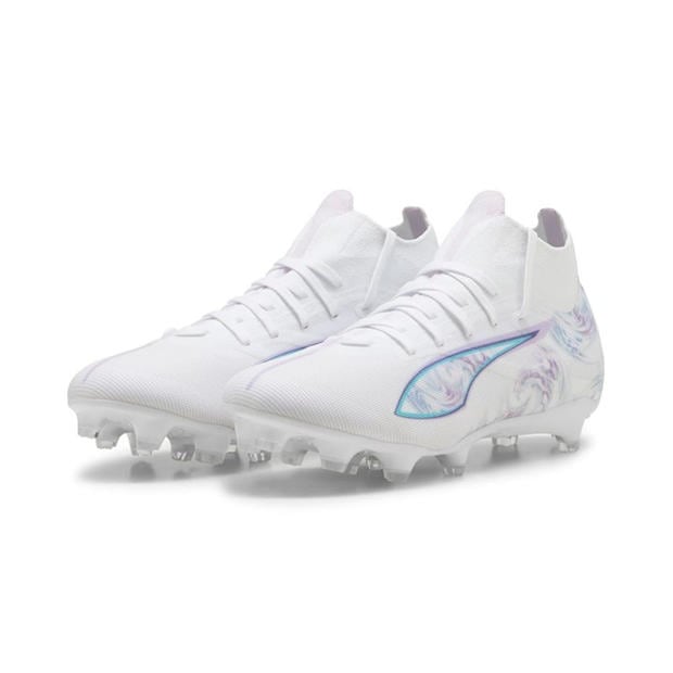 White - Puma - Ultra 5 Match+ Brilliance FG Football Boots