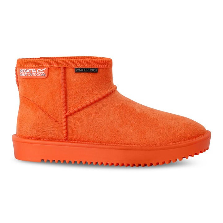 Regatta Girls Orange Risley  Waterproof Wellington in Size C12, Sports Direct