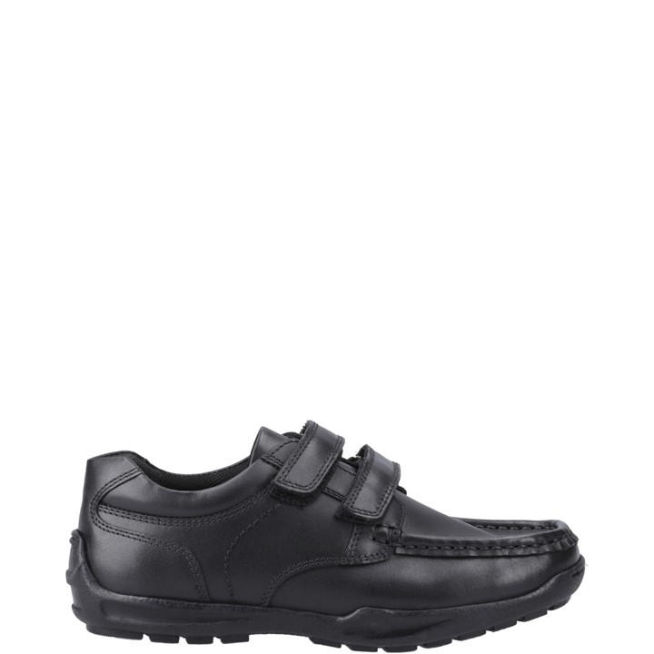Hush Puppies Boys Black Maddox Touch Fastening Jnr in Size 12, Sports Direct