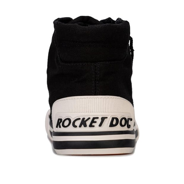 Black - Rocket Dog - Jazzin Hi Surprise Canvas Pumps