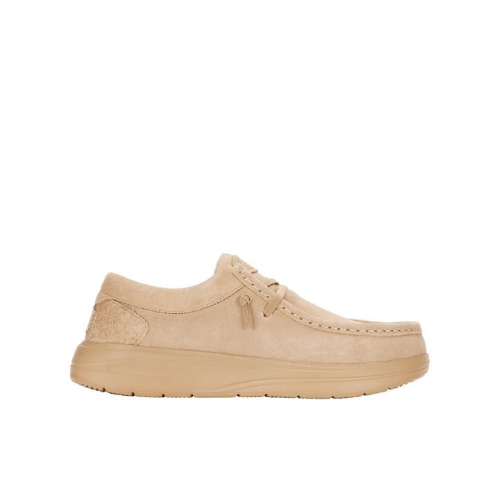 Heydude Men's Brown Wally X Suede Shoes in Size 10, Sports Direct