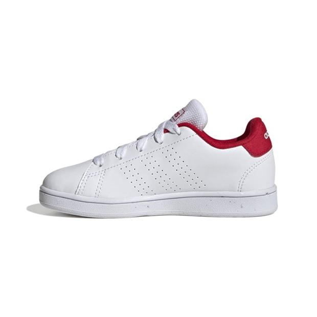 White red - adidas - Advantage Trainers