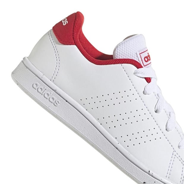 White red - adidas - Advantage Trainers