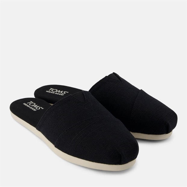 Black - Toms - Alpargata Mules