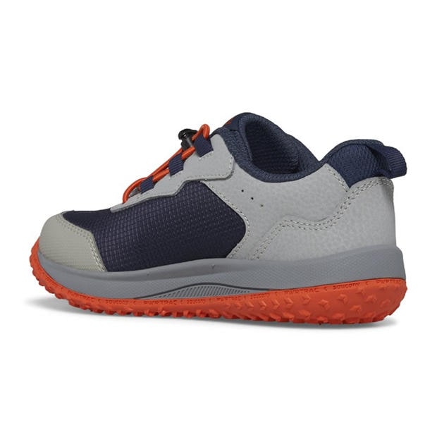 Grey orange - Saucony - Aura Trainers