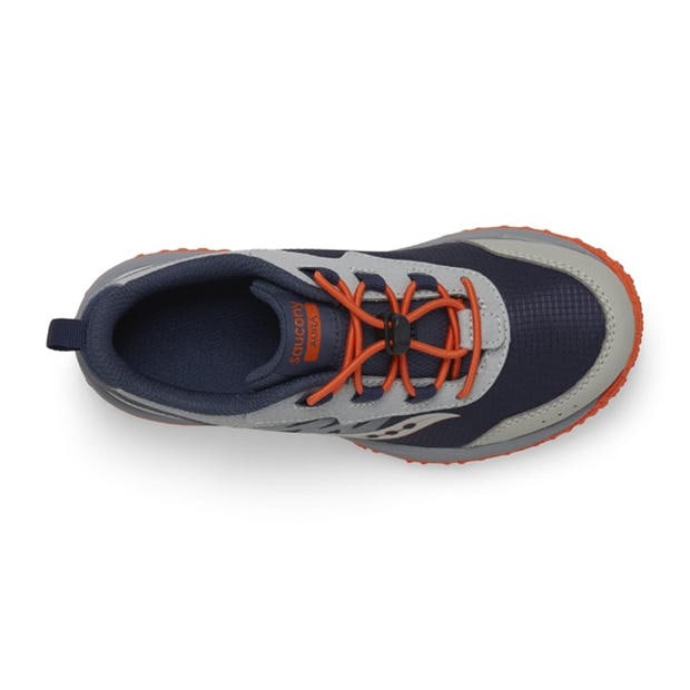 Grey orange - Saucony - Aura Trainers