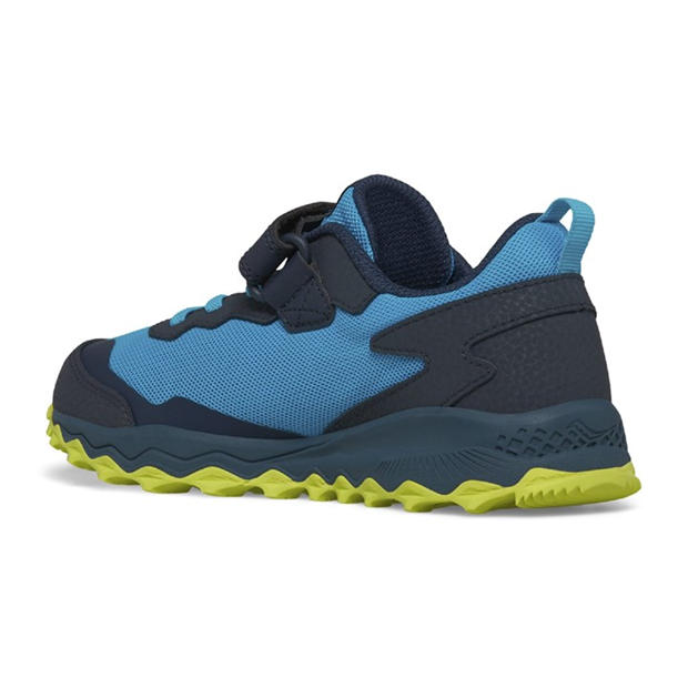 Navy Yellow - Saucony - Peregrine 15 Running Shoe