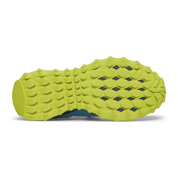 Navy Yellow - Saucony - Peregrine 15 Running Shoe