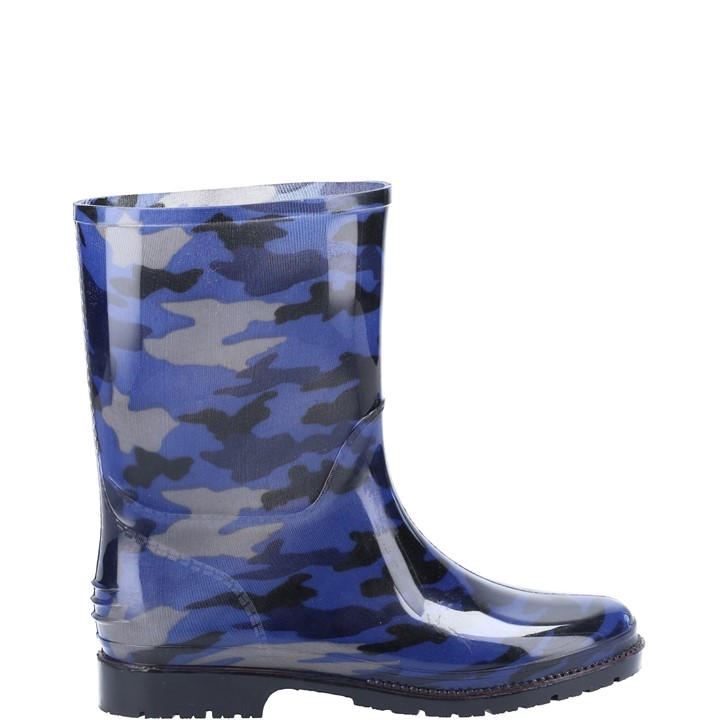 Cotswold Boys Blue Pvc Jnr Wellington in Size 8, Sports Direct