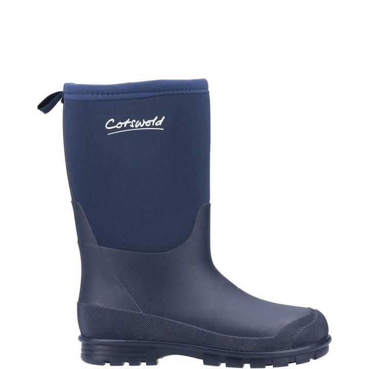 Cotswold Boys Blue Hilly Neoprene  Wellington Boot in Size UK10.5 EU2, Sports Direct