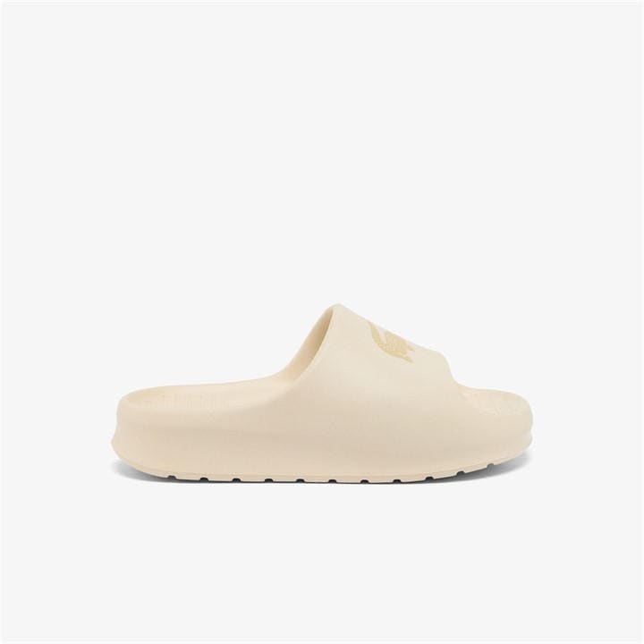 Lacoste Women's White Serve 2.0 Sliders in Size 7, Sports Direct