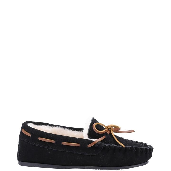 Hush Puppies Boys Black Addison Slipper in Size 13, Sports Direct