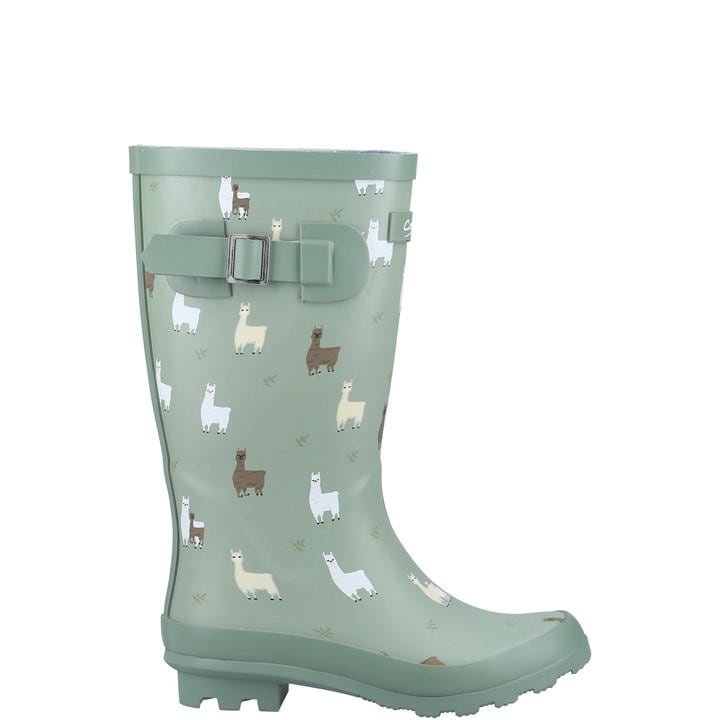 Cotswold  Kids Green Farmyard  Wellington in Size 4, Sports Direct