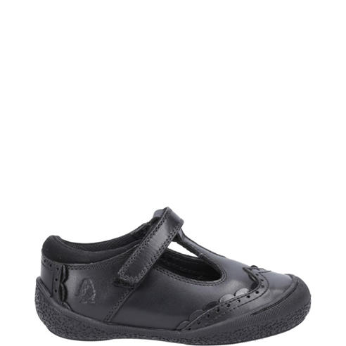 Infants Hush Puppies Maxine Patent Shoes - Infants In Black | Soletrader