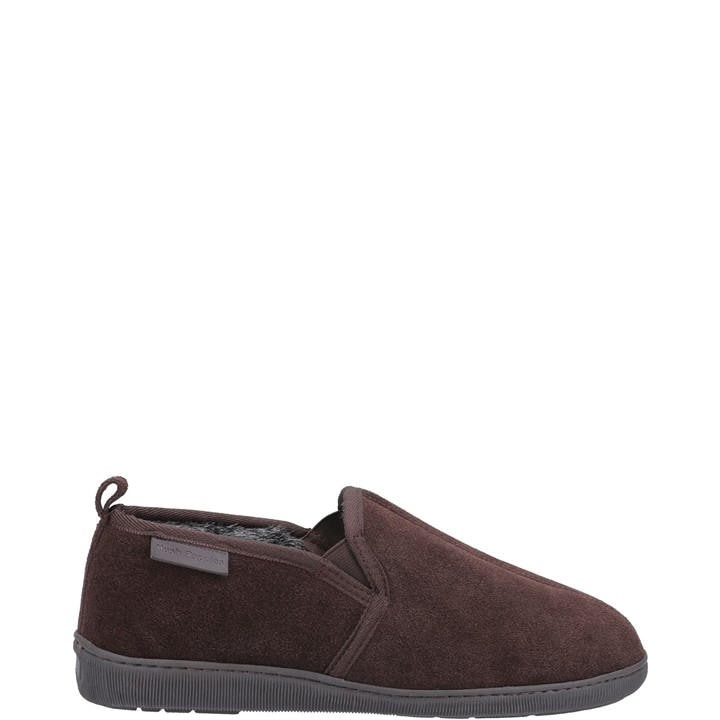 Hush Puppies Men's Brown Arnold Slipper in Size 9, Sports Direct