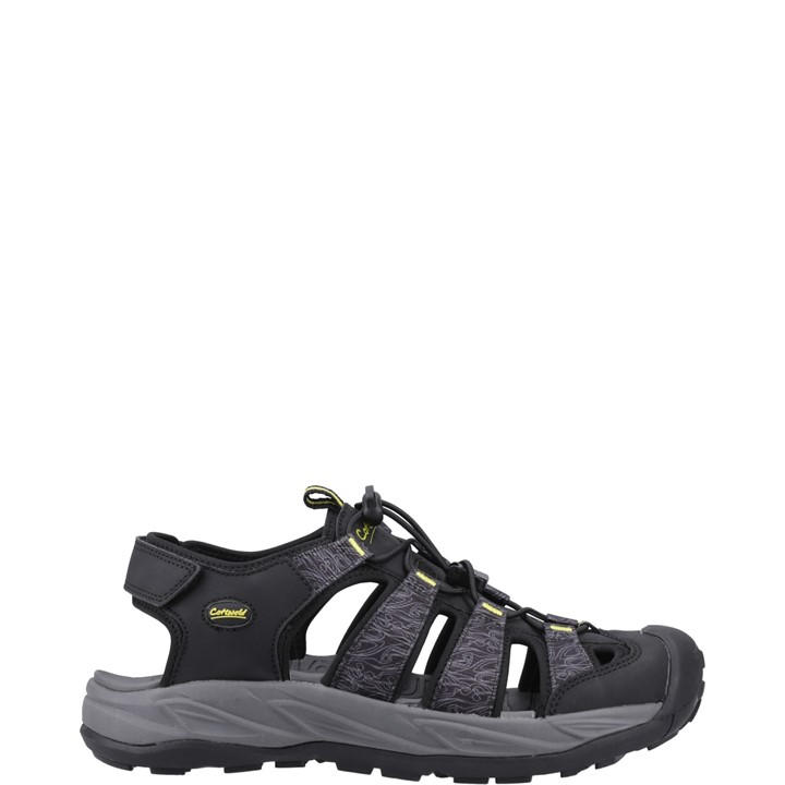 Cotswold Men's Black Minster Sandal in Size 8, Sports Direct