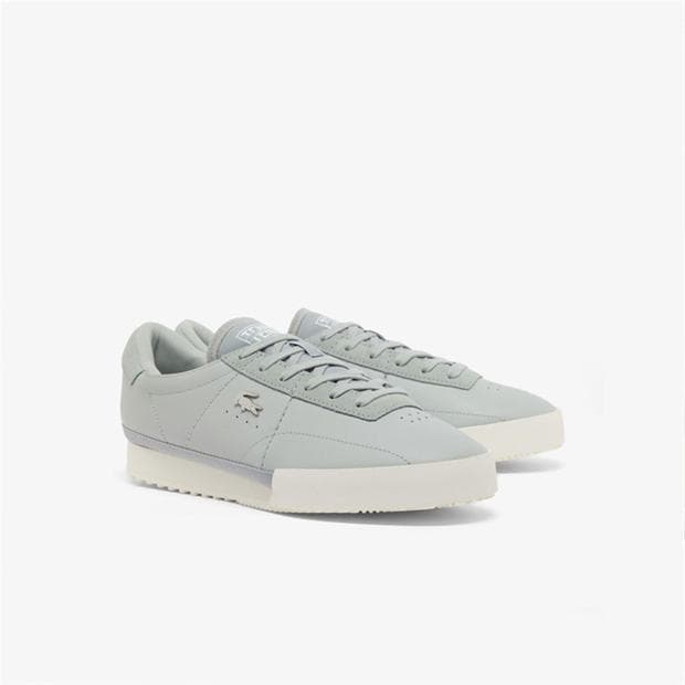 Grey White - Lacoste - Aura Trainers