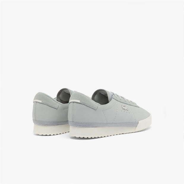 Grey White - Lacoste - Aura Trainers