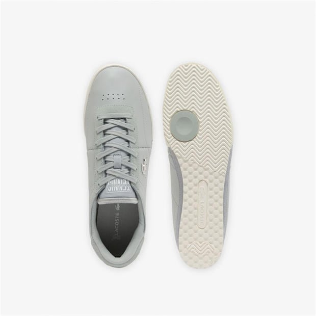 Grey White - Lacoste - Aura Trainers