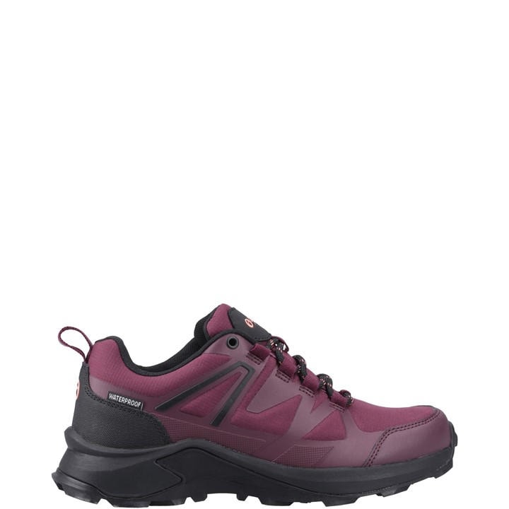 Cotswold Women's Red Horton Low Hiking Trainers in Size 5, Sports Direct