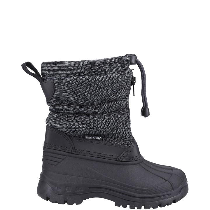 Cotswold Boys Black Bathford Wellingtons in Size UK10.5 EU2, Sports Direct
