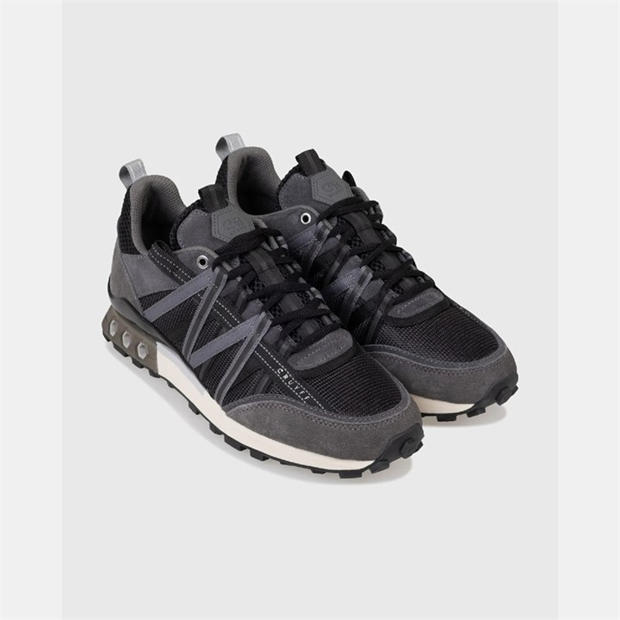 Black Grey - Cruyff - Fearia Hex-Tech Trainers