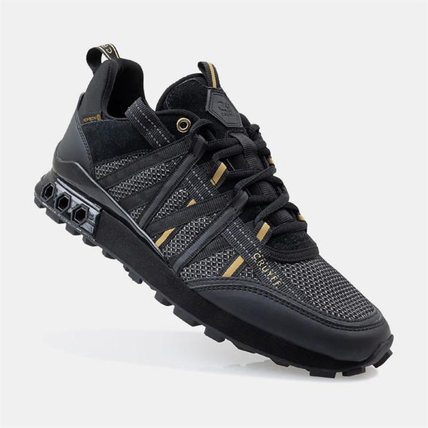 Black Gold - Cruyff - Fearia Hex-Tech Trainers