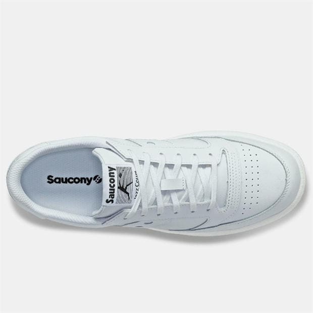 White - Saucony - Jazz Court Trainer