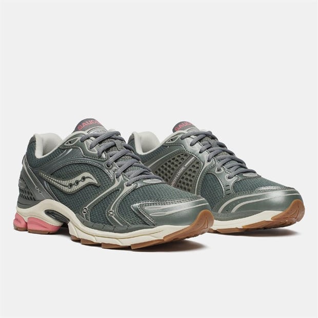 Grey green - Saucony - Progrid Triumph 4 Running Shoe