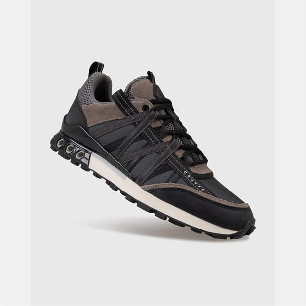 Black - Cruyff - Fearia Hex-Tech Trainers