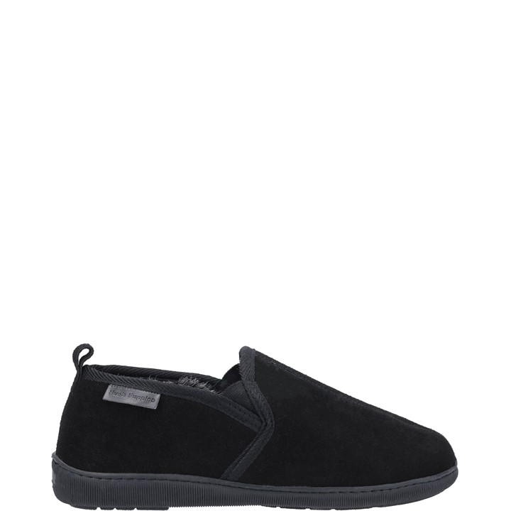 Hush Puppies Men's Black Arnold Slipper in Size 12, Sports Direct