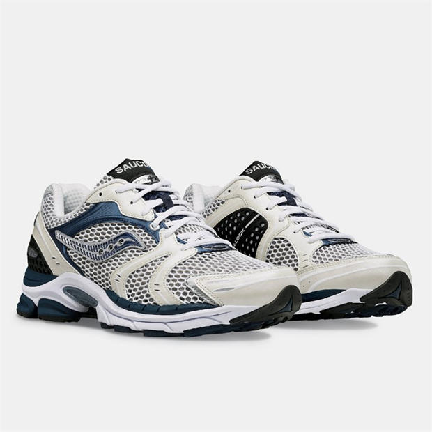 White Navy - Saucony - Progrid Triumph 4 Running Shoe