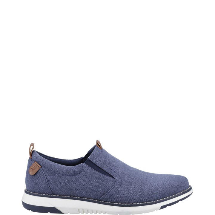 Hush Puppies Men's Blue Benny Slip On Shoe in Size 11, Sports Direct - Image 3