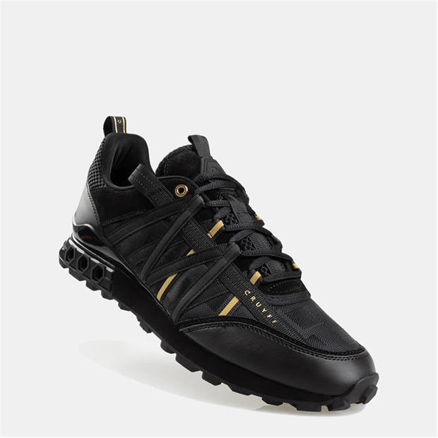 Black Gold - Cruyff - Fearia Hex-Tech Trainers