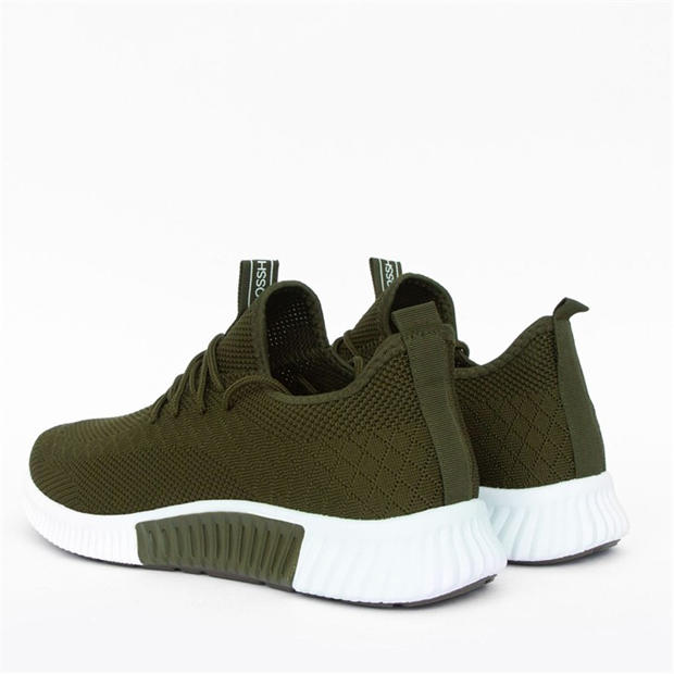 olivová - Crosshatch - Rideout Trainers