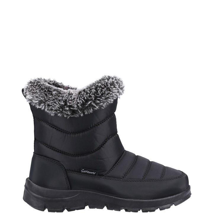 Cotswold Women's Black Longleat Wellingtons in Size 4, Sports Direct