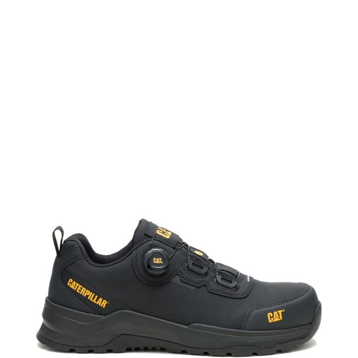 Caterpillar Men's Black Inductor Tech Low Safety Trainer in Size 12, Sports Direct
