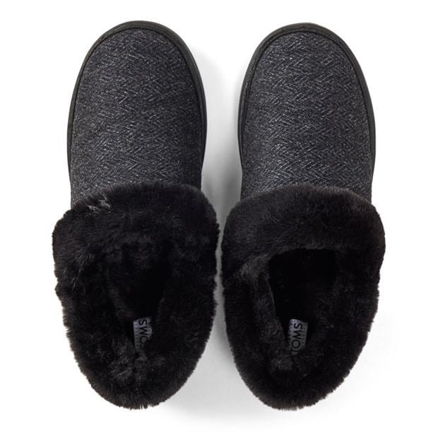 Black - Toms - Oslo Slippers