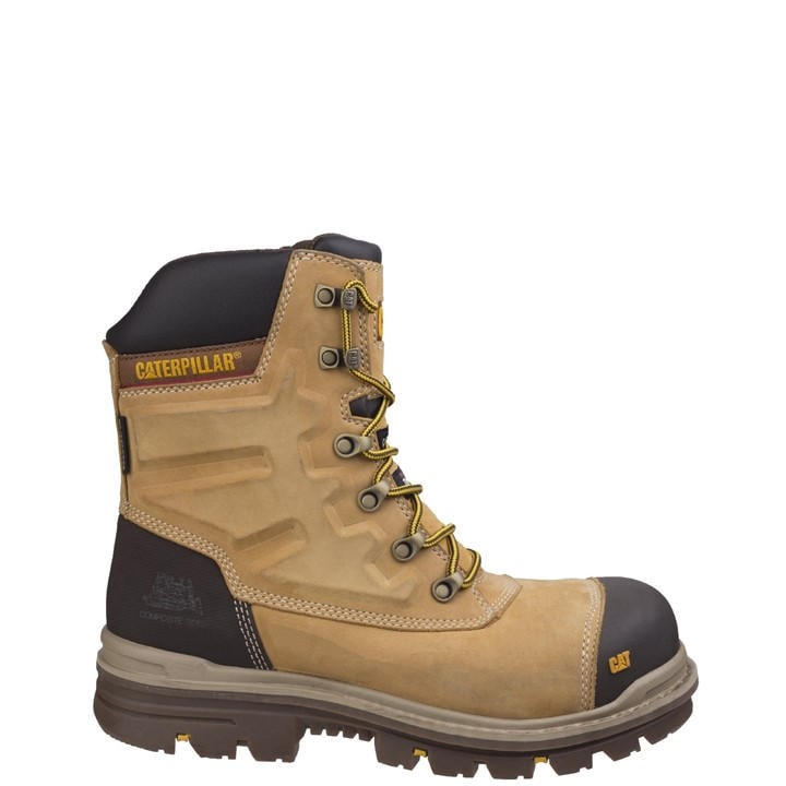 Caterpillar Men's Beige Premier Safety Boot S3 Wr Hro Src in Size 6, Sports Direct