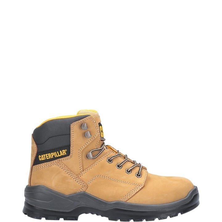 Caterpillar Men's Beige Striver Injected Safety Boot in Size 11, Sports Direct