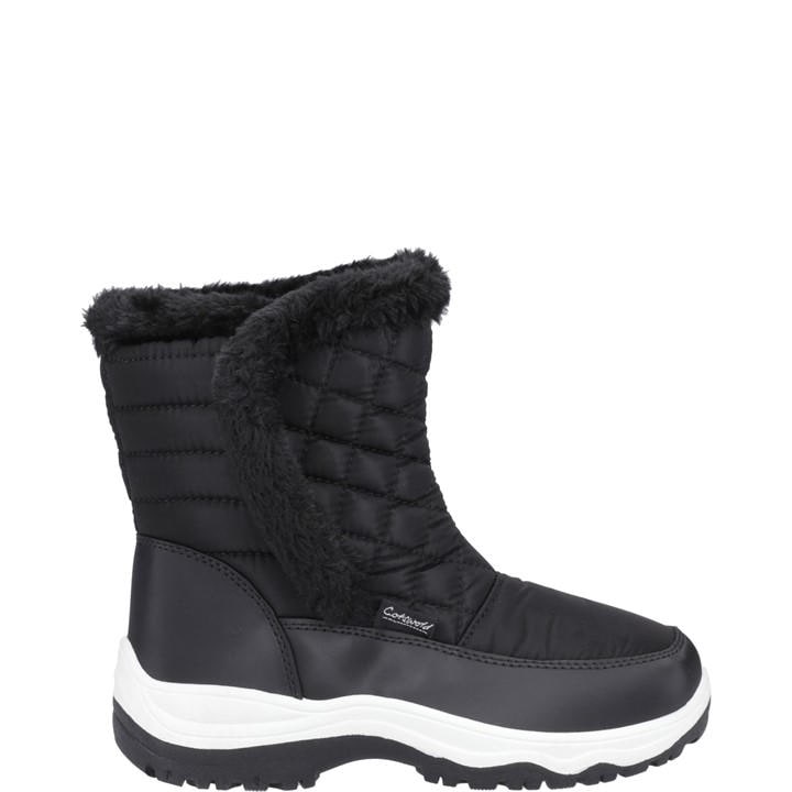 Cotswold Women's Black Butterrow Wellingtons in Size 3, Sports Direct