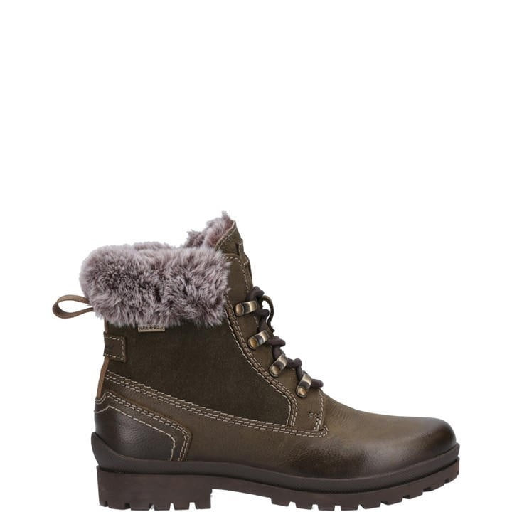 Cotswold Women's Green Evenlode Ankle Boots in Size 6, Sports Direct