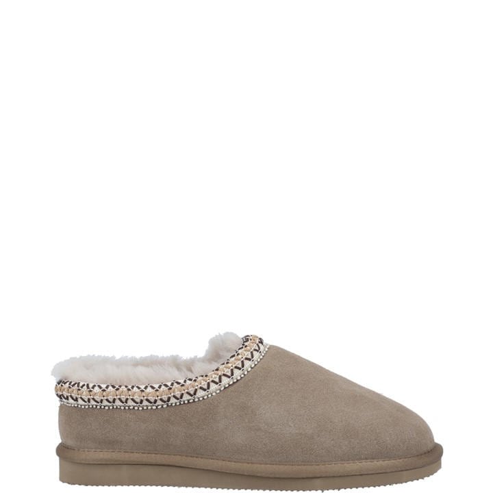 Cotswold Women's Beige Foxmoor Slippers in Size 5, Sports Direct