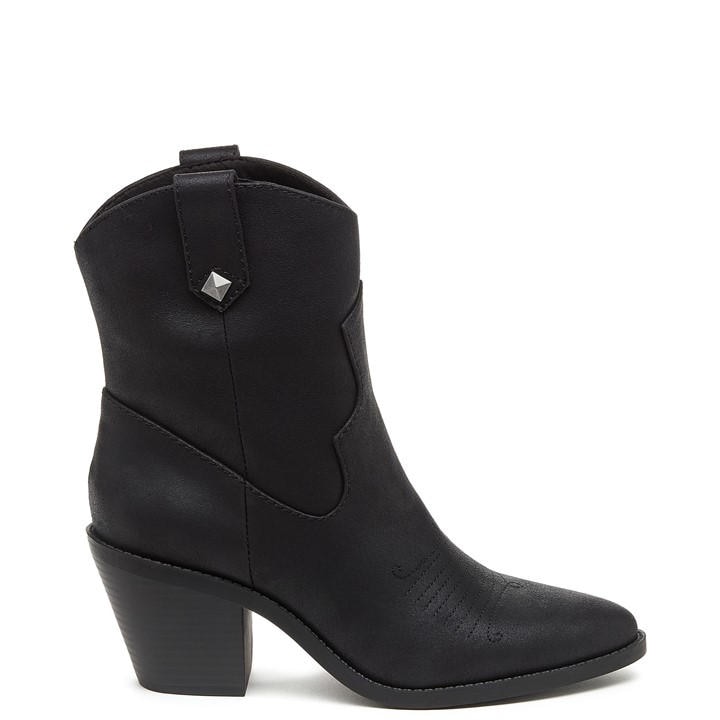 Rocket Dog Women's Black Feather Ankle Boots in Size 4, Sports Direct
