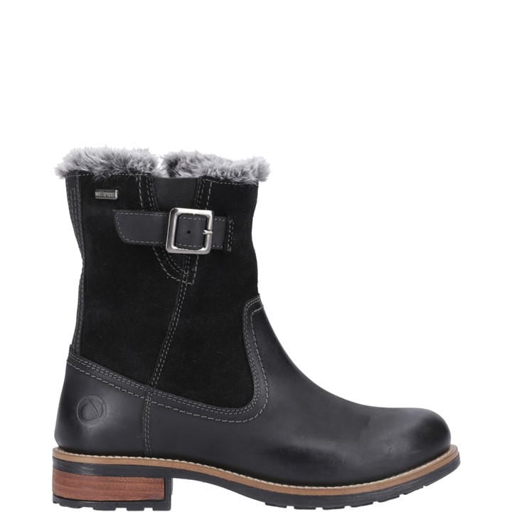Cotswold Women's Black Kemerton Ankle Boots in Size 7, Sports Direct