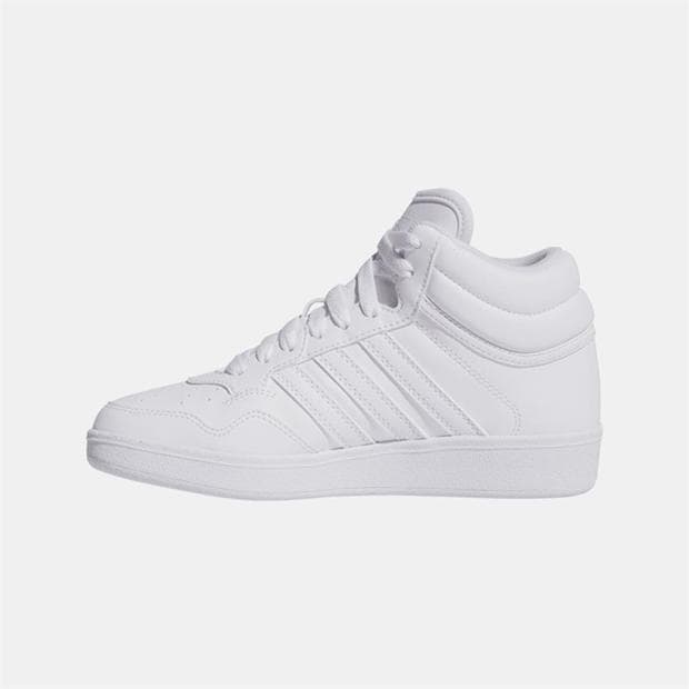 White - adidas - Hoops 4.0 Mid Shoes
