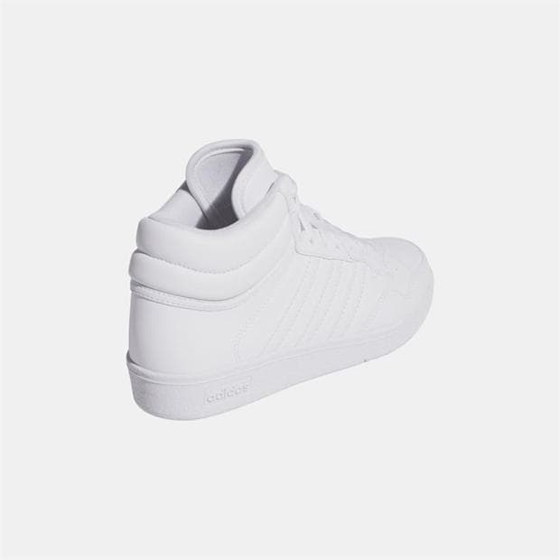 White - adidas - Hoops 4.0 Mid Shoes