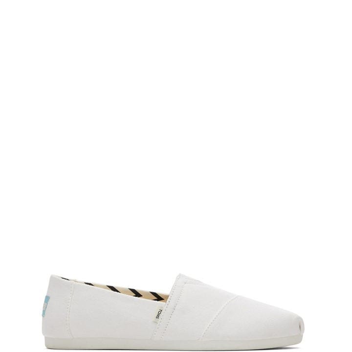 Toms Women's White Alpargata Shoes in Size 7, Sports Direct